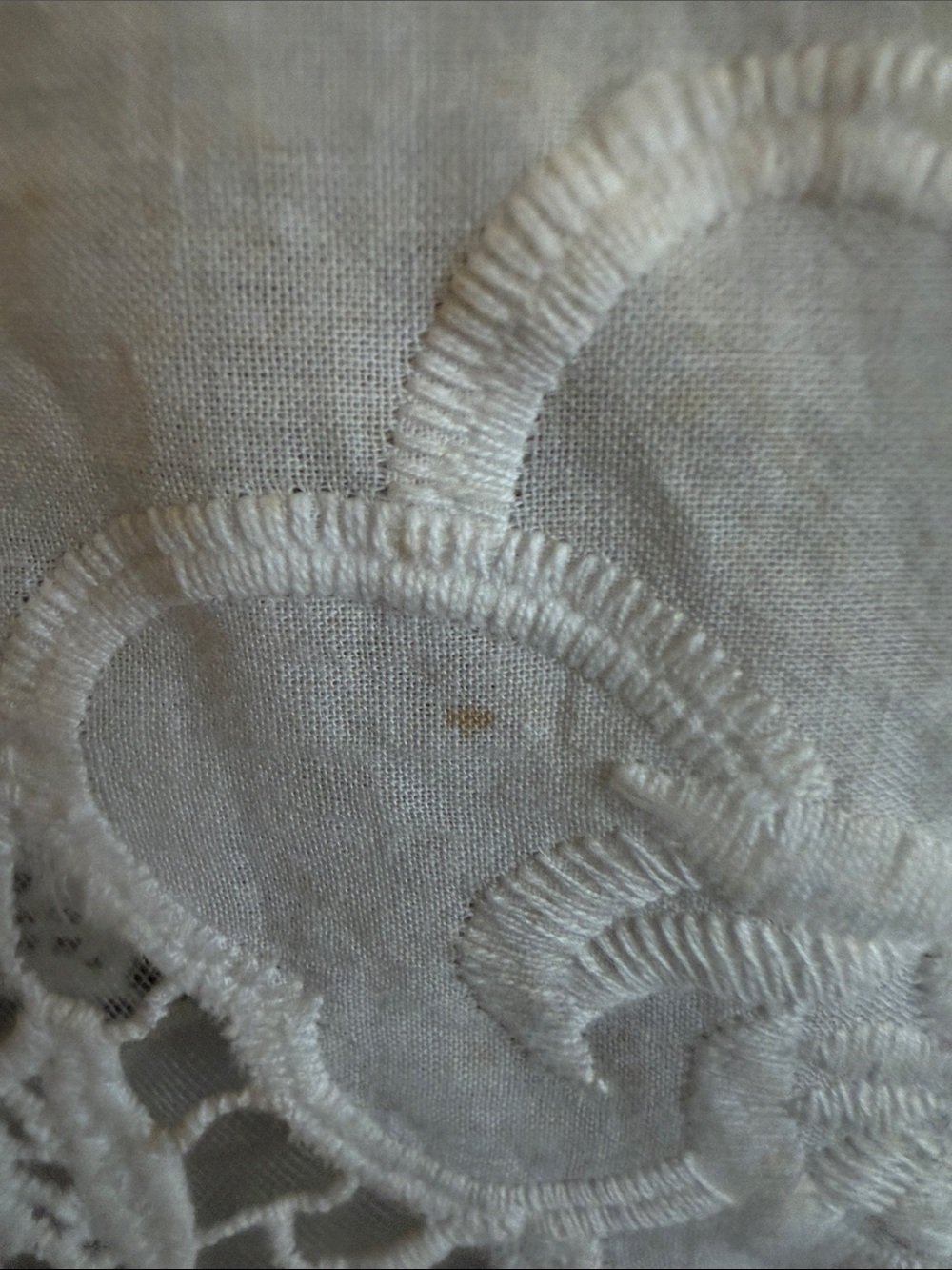 Women's White Lace-Trim Peasant Tunic Blouse - Picture 7 of 8